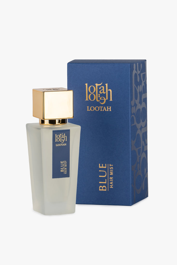 معطر الشعر الأزرق