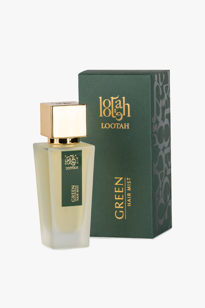 معطر الشعر الأخضر